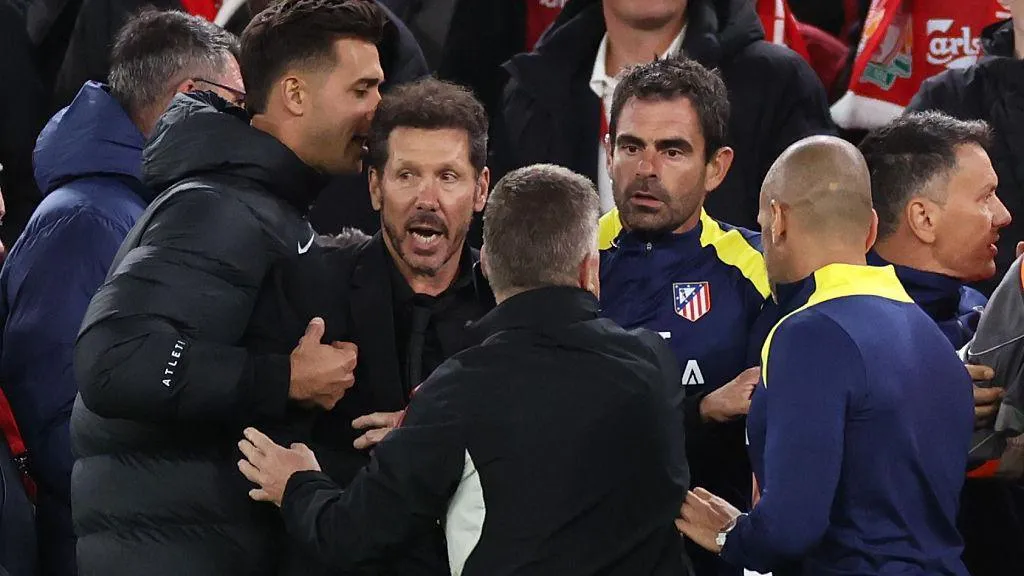 Atletico's Coach Expresses Regret After Altercation with Anfield Spectators