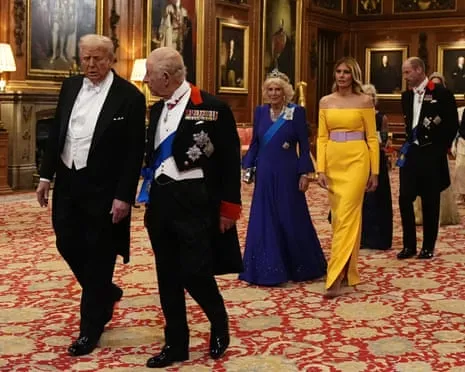 The Royal Family Deploy Grand Welcome During Protests; Jimmy Kimmel Taken Off Air Due To Kirk Remarks