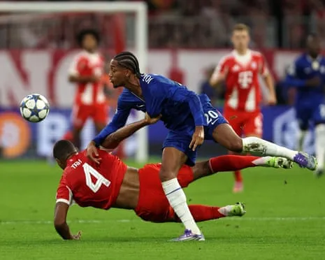 Chelsea's manager fumes after Bayern Munich defender Tah avoids dismissal during Champions League loss